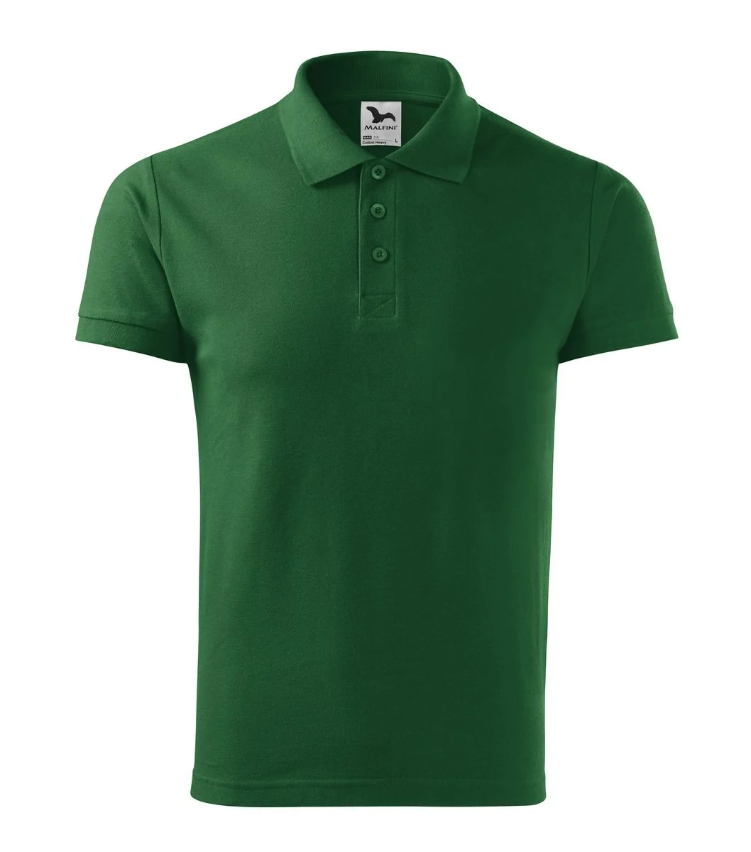 Malfini 215 Heavy Polo – Fles groen