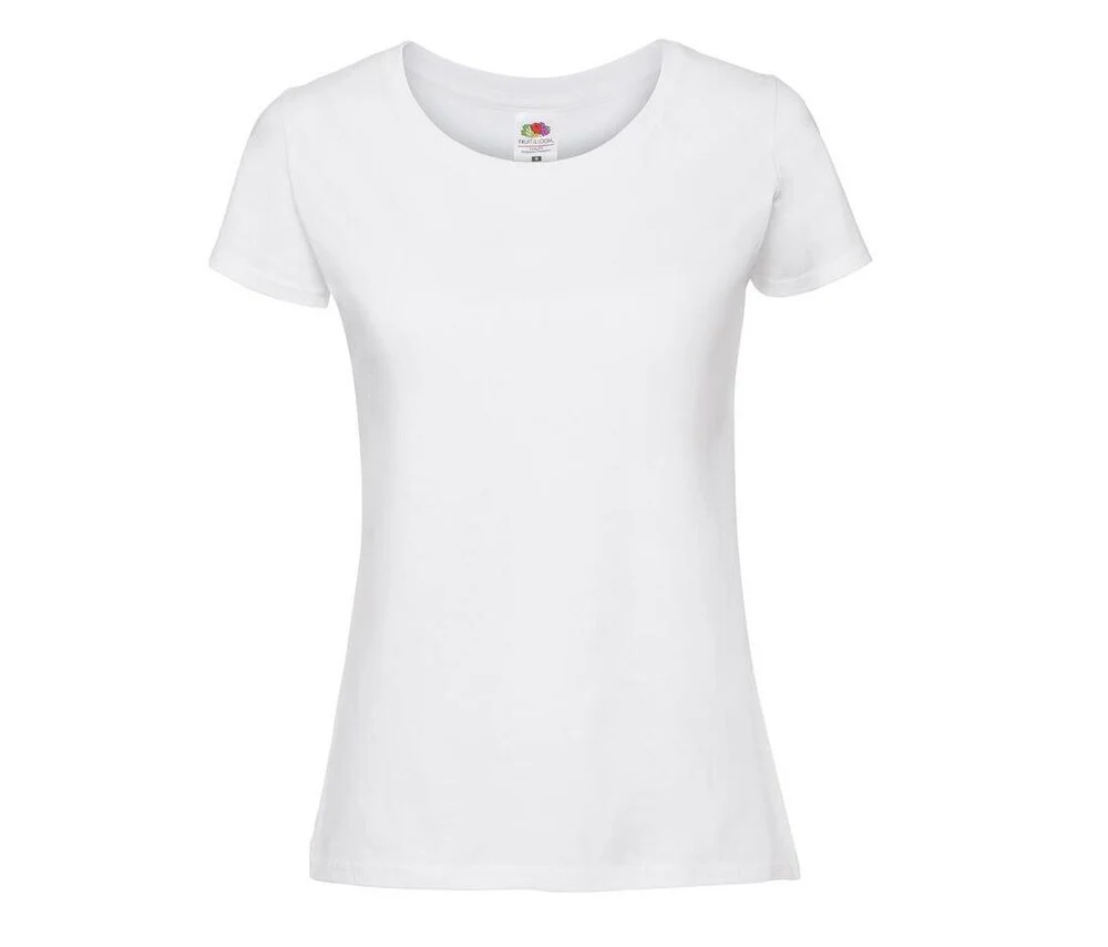 Fruit of the Loom SC200L T-shirt Dames – White