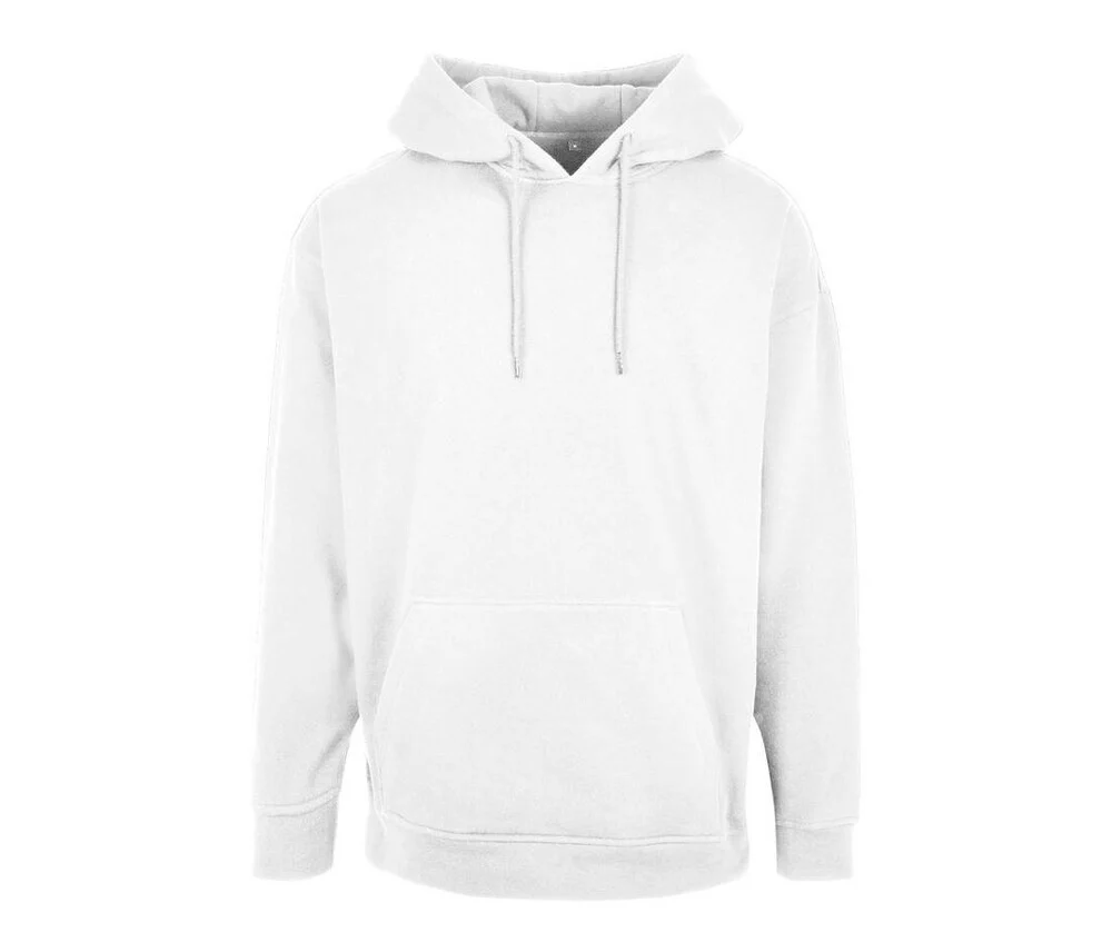 Build Your Brand BYB006 Basic Oversized Hoodie – White