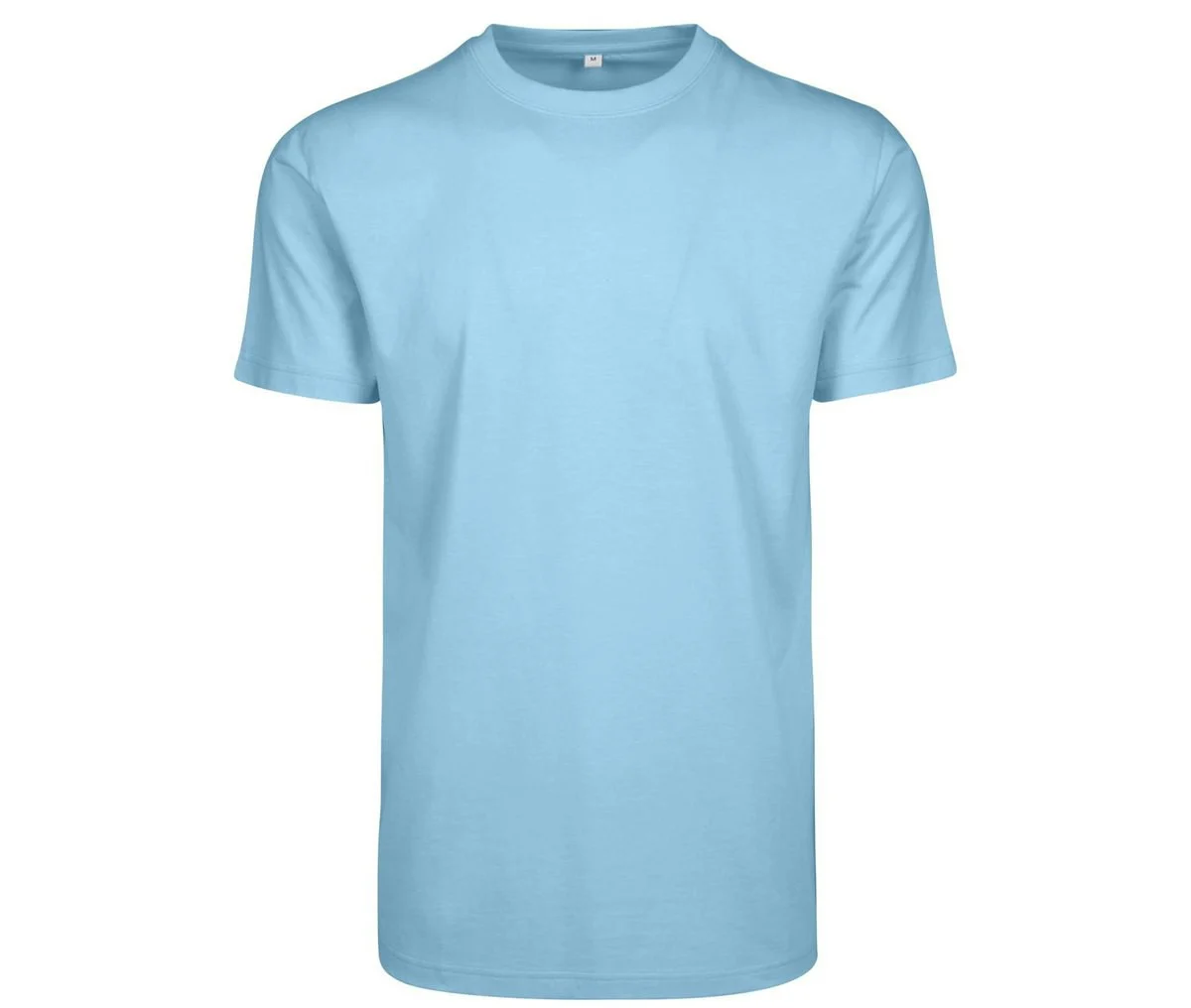 Build Your Brand BY004 T-shirt Ronde Hals – Baltic Blue
