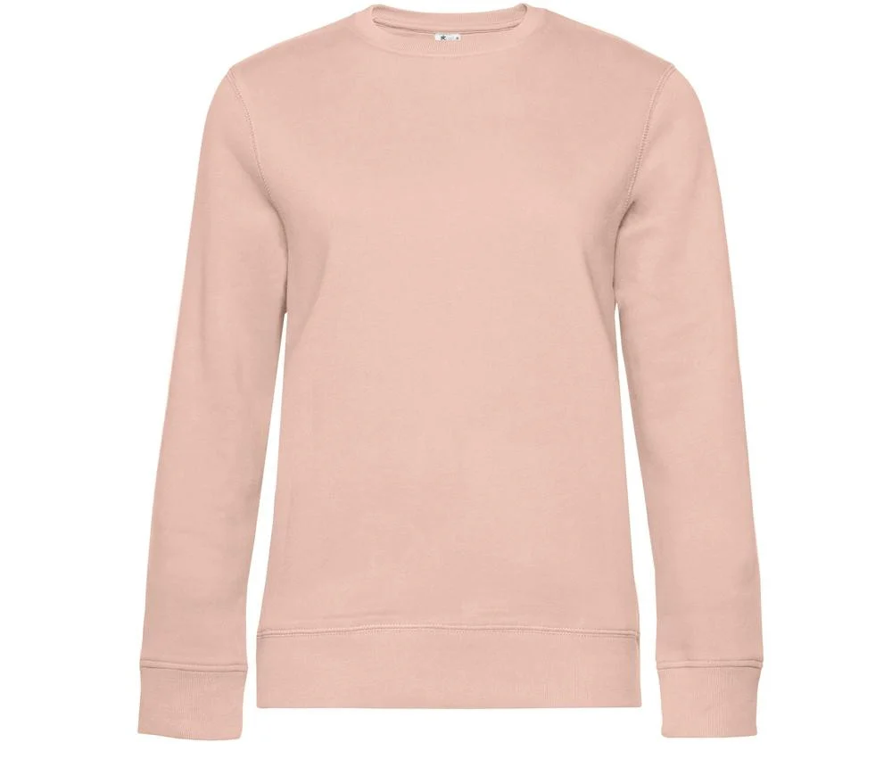 B&C BCW01Q Sweater Queen – Soft Rose
