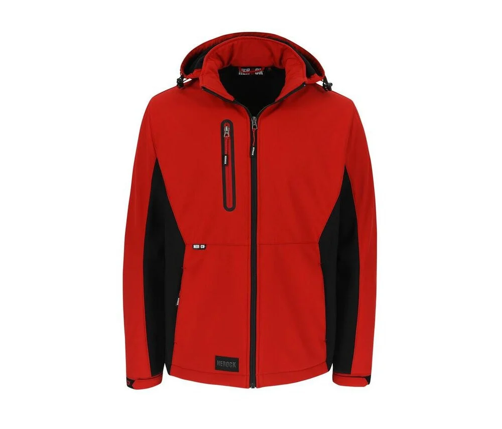 Herock HK175 Trystan Softshell Jas Heren – Red / Black
