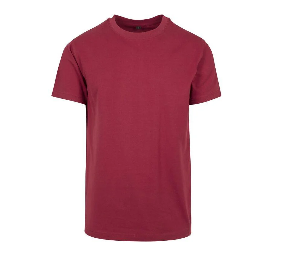 Build Your Brand BY004 T-shirt Ronde Hals – Burgundy