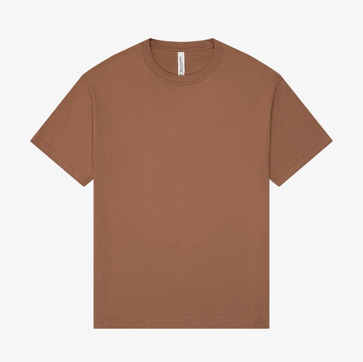 Bella+Canvas BE3010 Unisex Heavy Boxy Tee – Vintage Brown