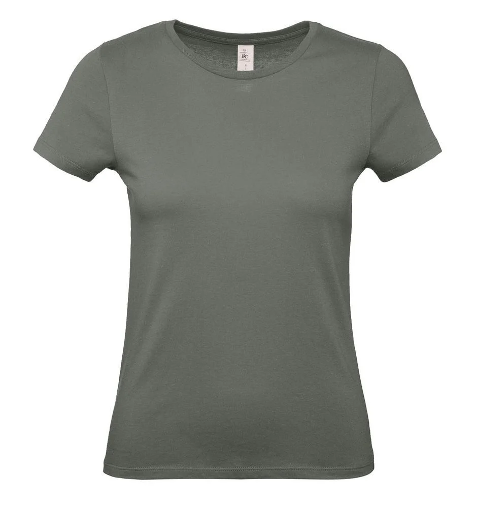 B&C BC02T #E150 T-shirt Dames – Millenium Khaki