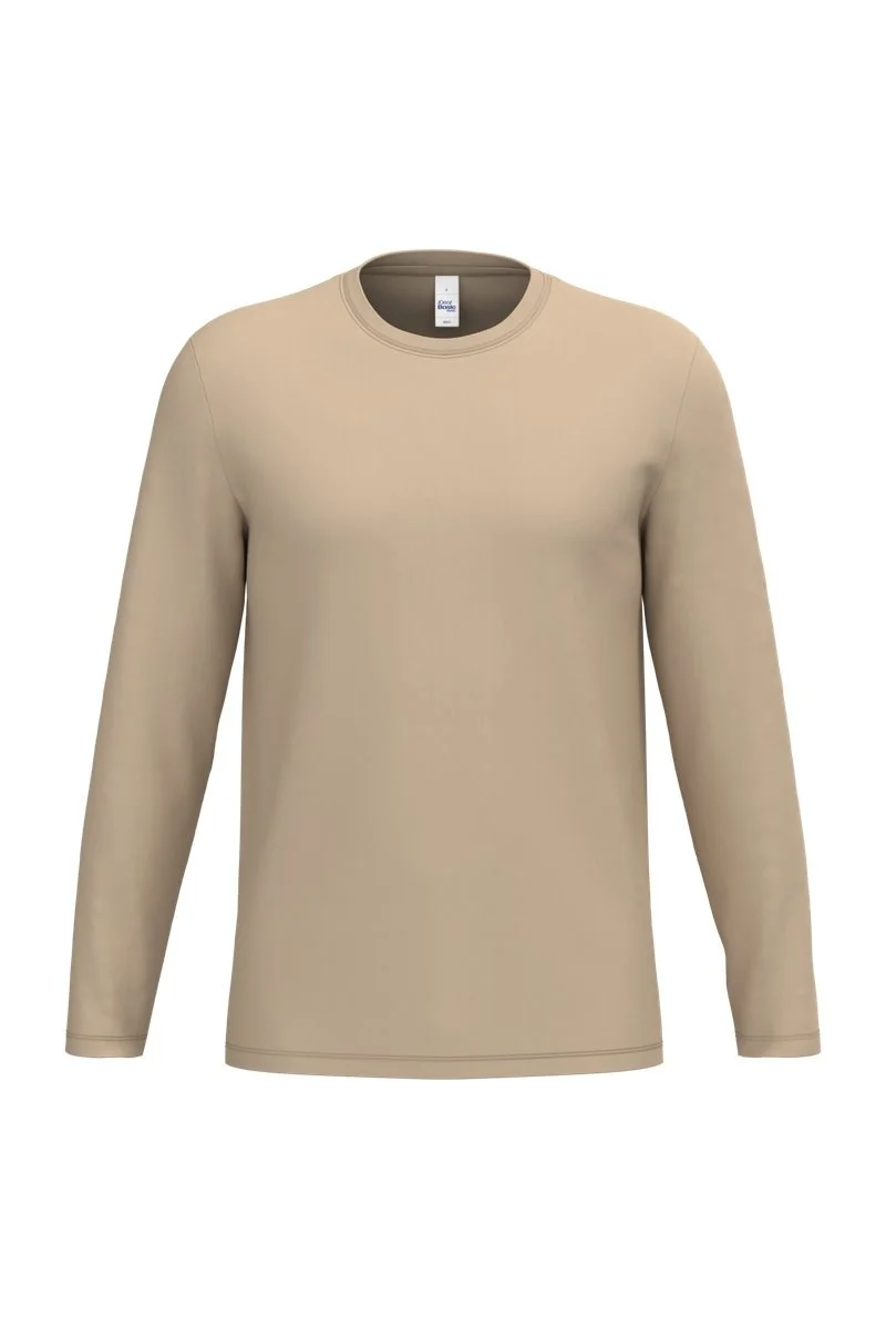 iDeal Basic Brand IB323 T-shirt Lange Mouwen – Ideal Sand