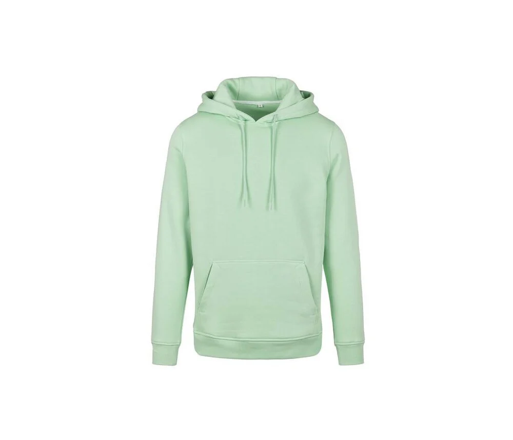 Build Your Brand BY011 Heavy Hoodie – Neo mint