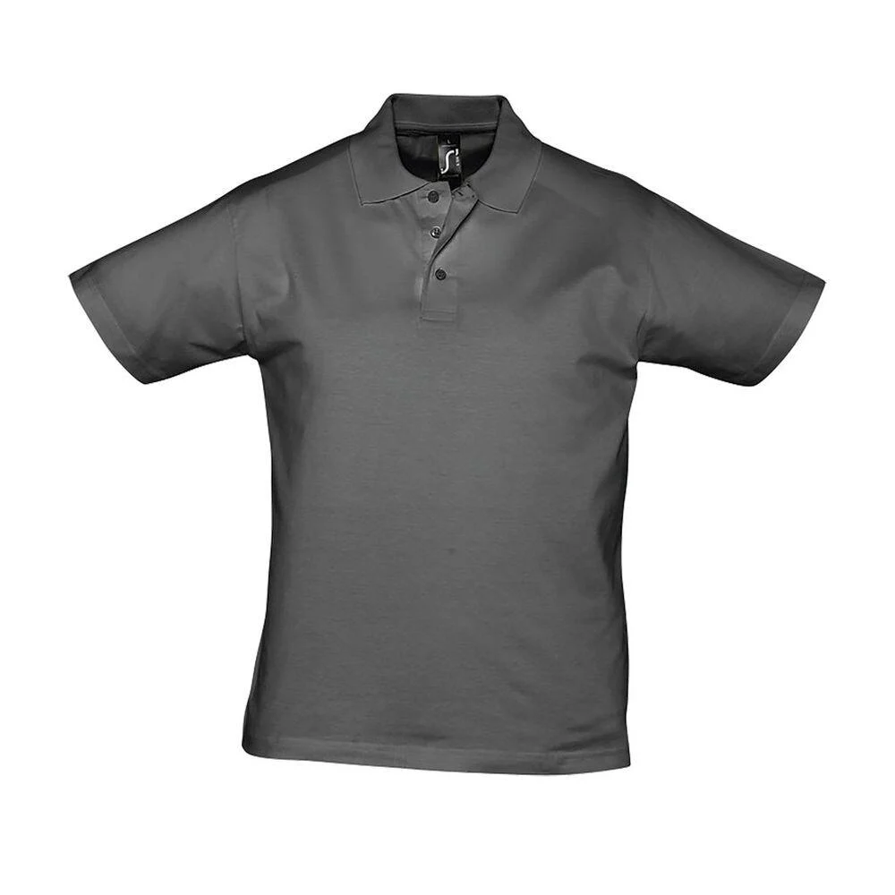 SOL'S 11377 Prescott Polo Heren – Diepe Heide