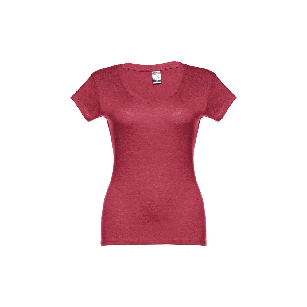 TH Clothes 30118 T-shirt Dames – Heide Rood