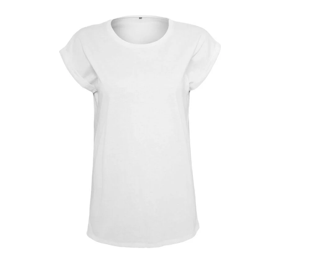 Build Your Brand BY021 T-shirt Dames – White