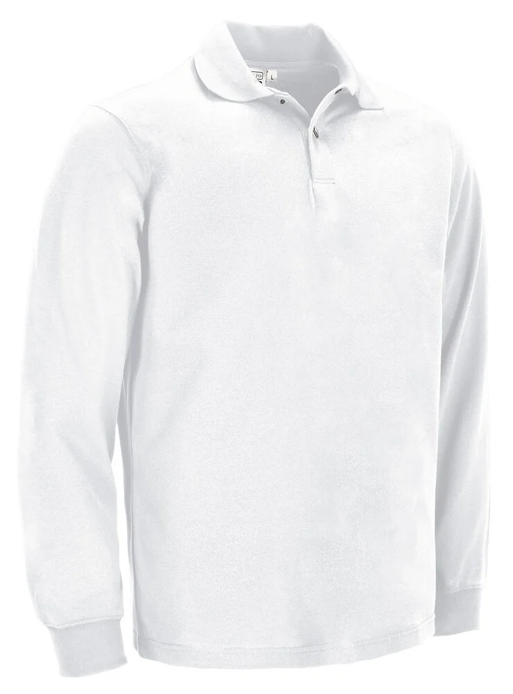 Valento POVASEN Sena Polo Lange Mouwen – Wit