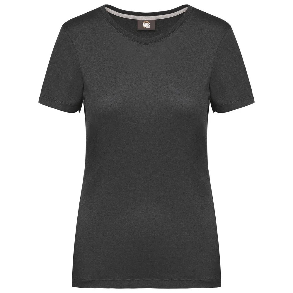 WK. Designed To Work WK307 T-shirt Dames – Donkergrijs