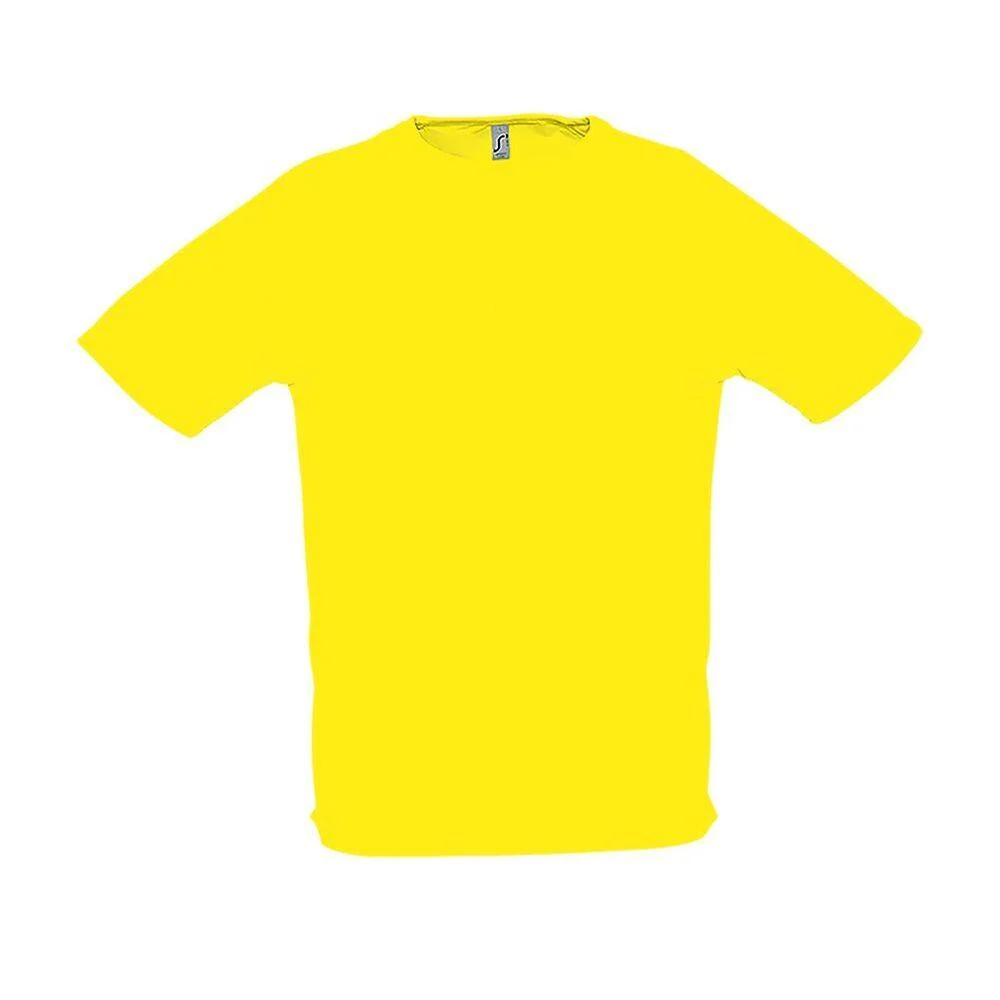 SOL'S 11939 Sport Raglan T-shirt – Citroengeel