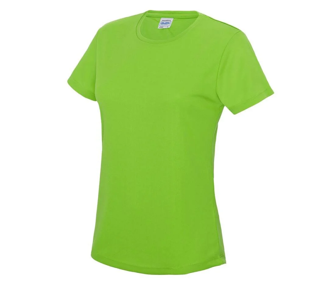 Just Cool JC005 Cool T Dames – Electric Green