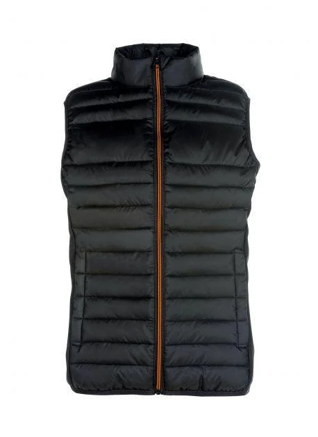 Pen Duick PK317 Baltimore Bodywarmer Dames – BLACK / BLACK / ORANGE