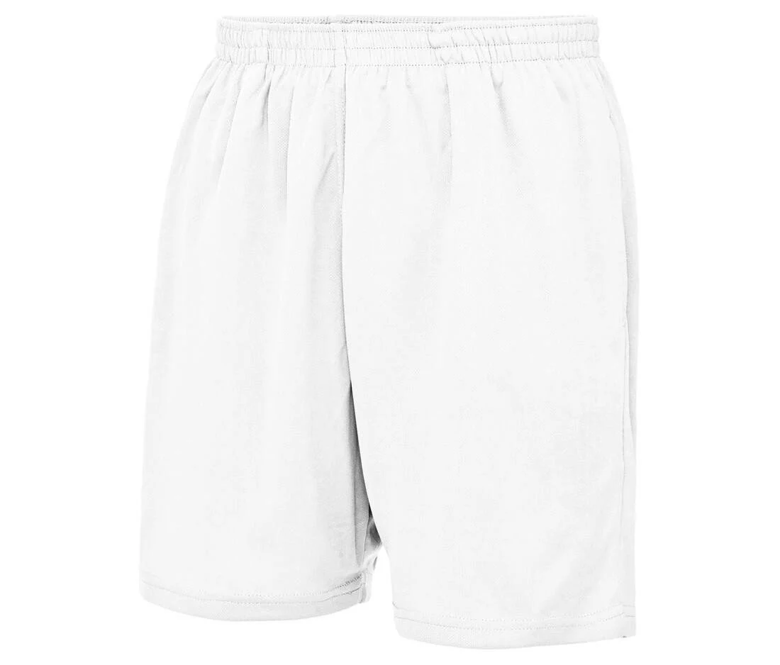 Just Cool JC080 Cool Korte Sportbroek – Arctic White