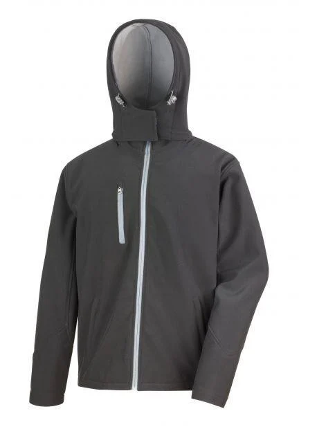 Result RS230 Performance Softshell Jas Heren – Black/Grey