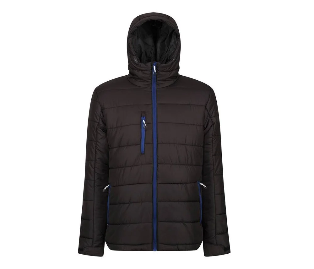 Regatta RGA241 Gewatteerde Jas – Black/New Royal