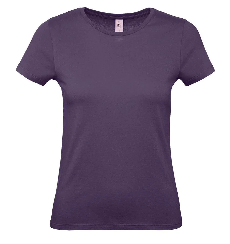 B&C BC02T #E150 T-shirt Dames – Urban Purple
