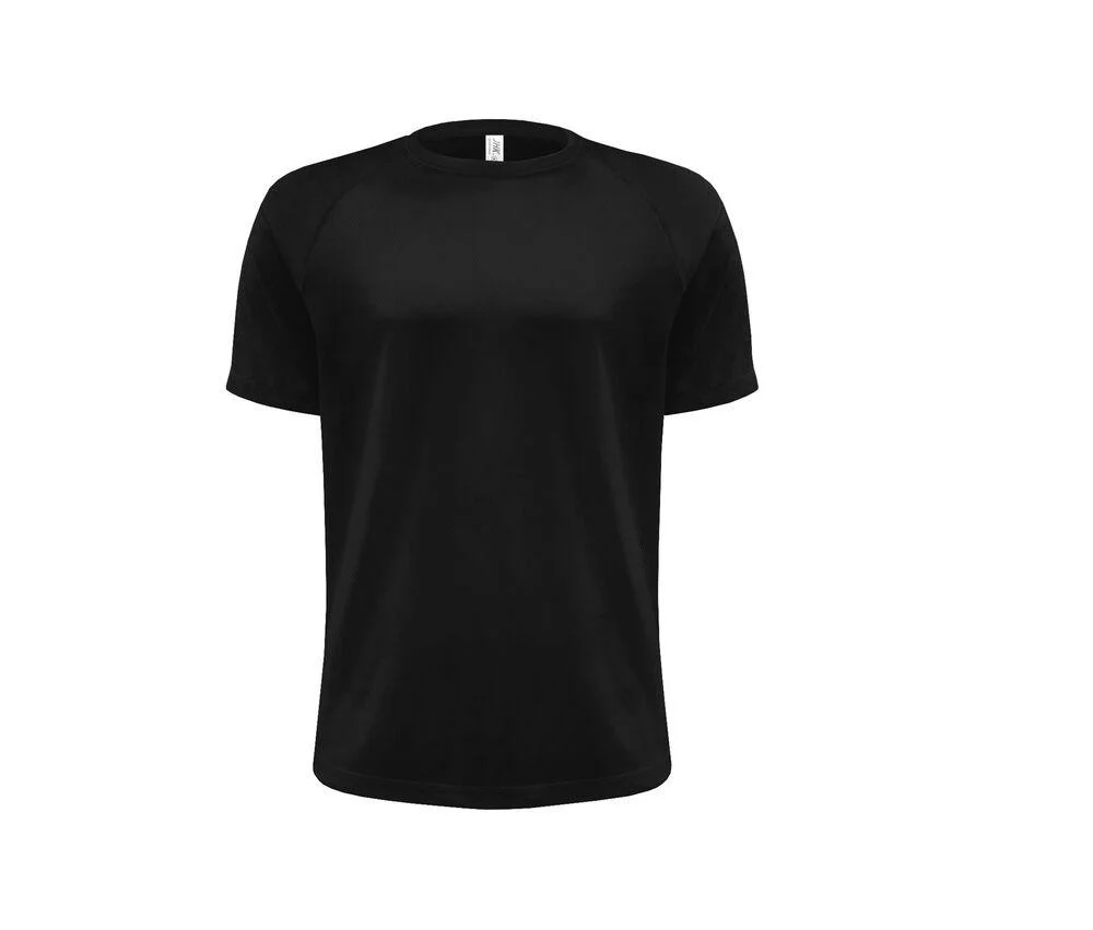 JHK JK900 Sport-T-shirt Heren – Black