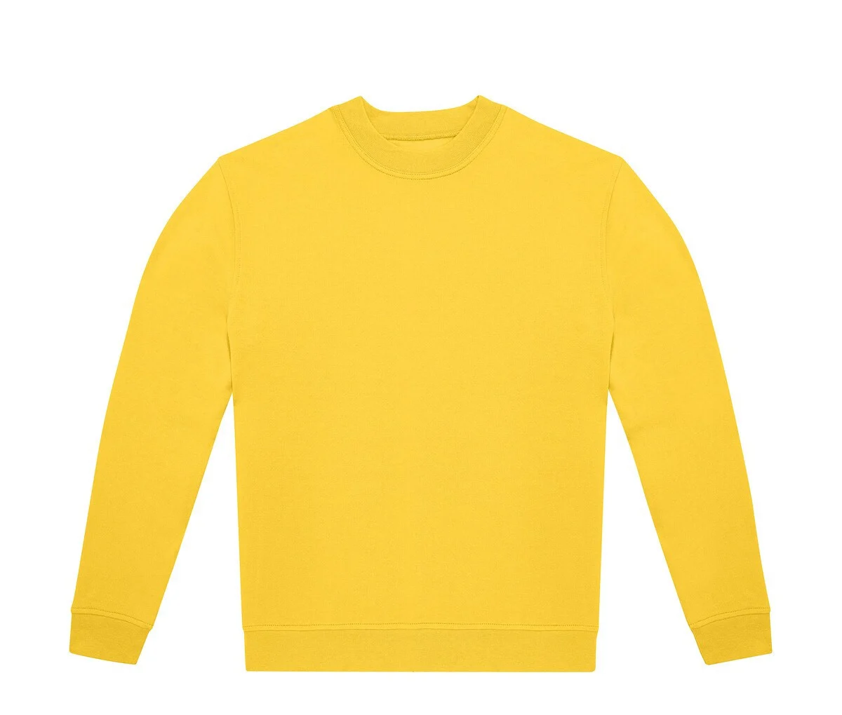B&C ID332 Unisex Sweater – Pop Yellow