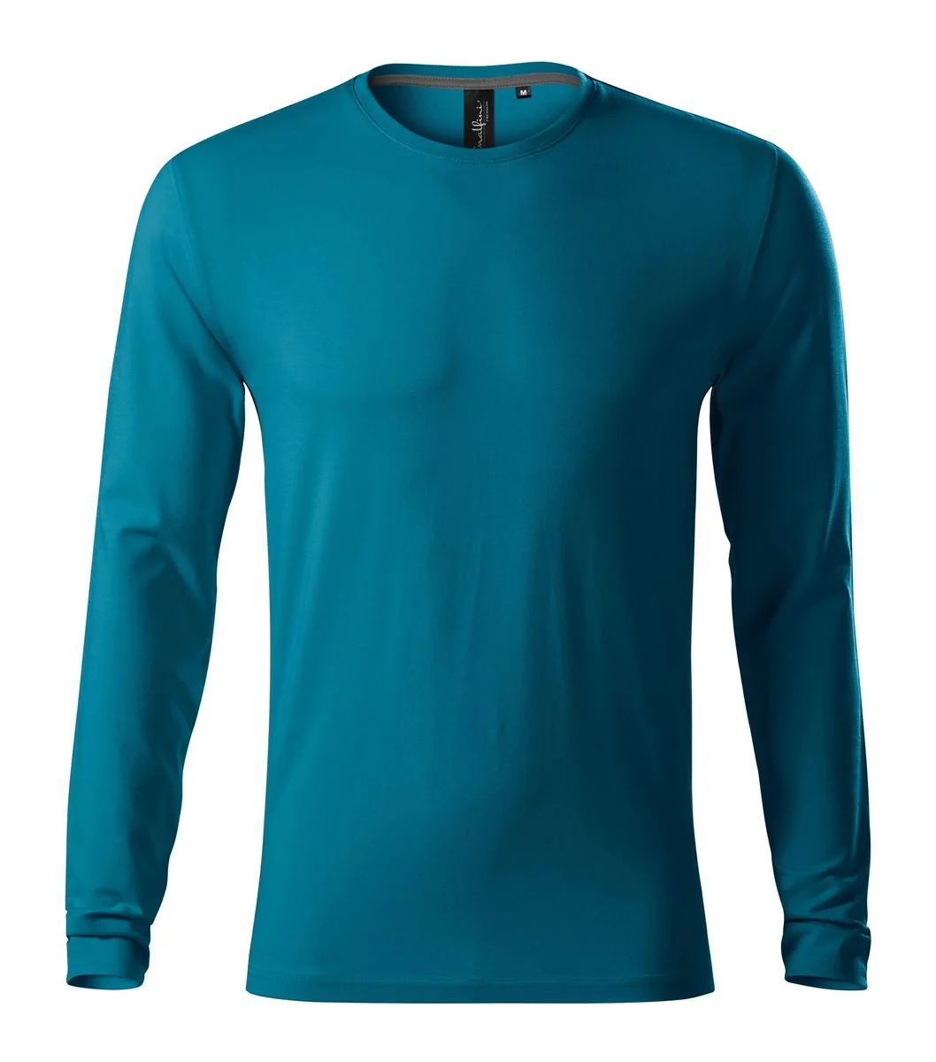 Malfini 155 T-shirt Lange Mouwen Heren – Metrole blauw