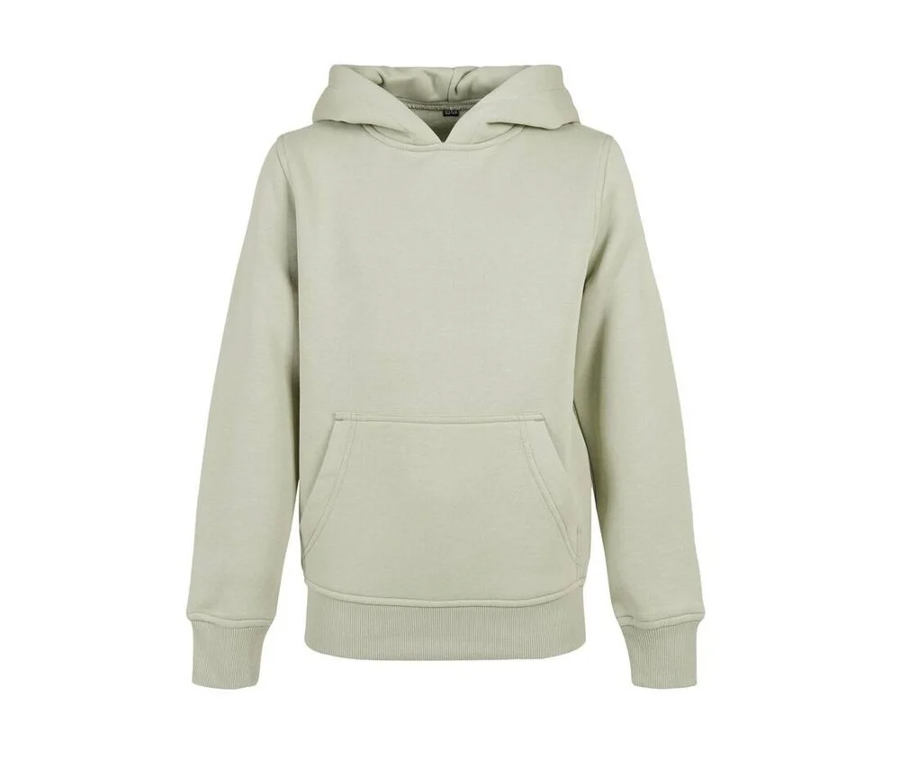 Build Your Brand BY117 Basic Kids Hoody – Soft Salvia