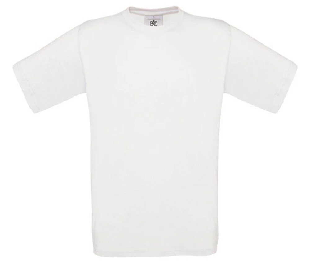 B&C BC151 Exact 150 Kinder T-shirt – White