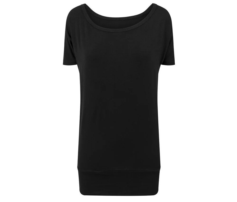 Build Your Brand BY040 T-shirt Dames – Zwart