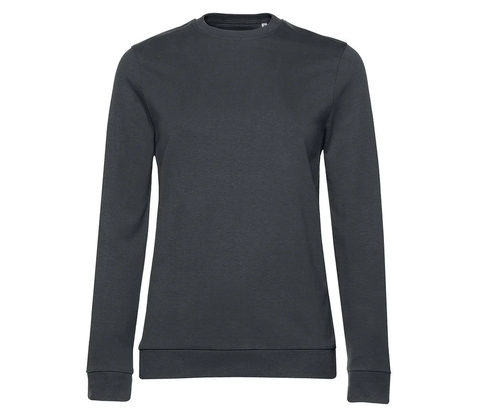 B&C BCW02W Sweater Dames – Asphalt