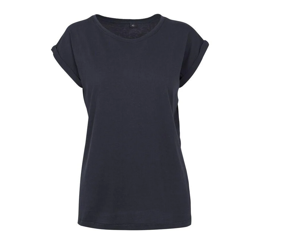 Build Your Brand BY021 T-shirt Dames – Navy