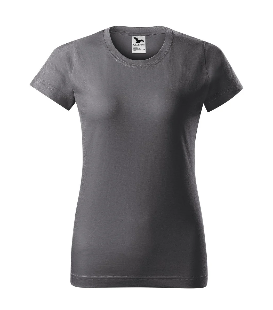 Malfini 134 T-shirt Dames – staalgrijs