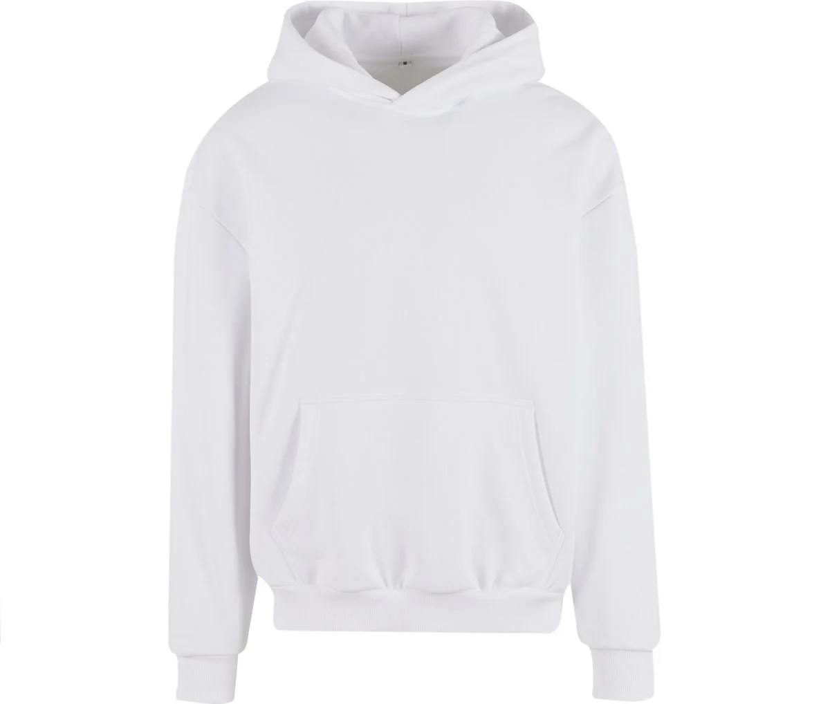 Build Your Brand BY268 Ultra Heavy Oversized Hoodie – White