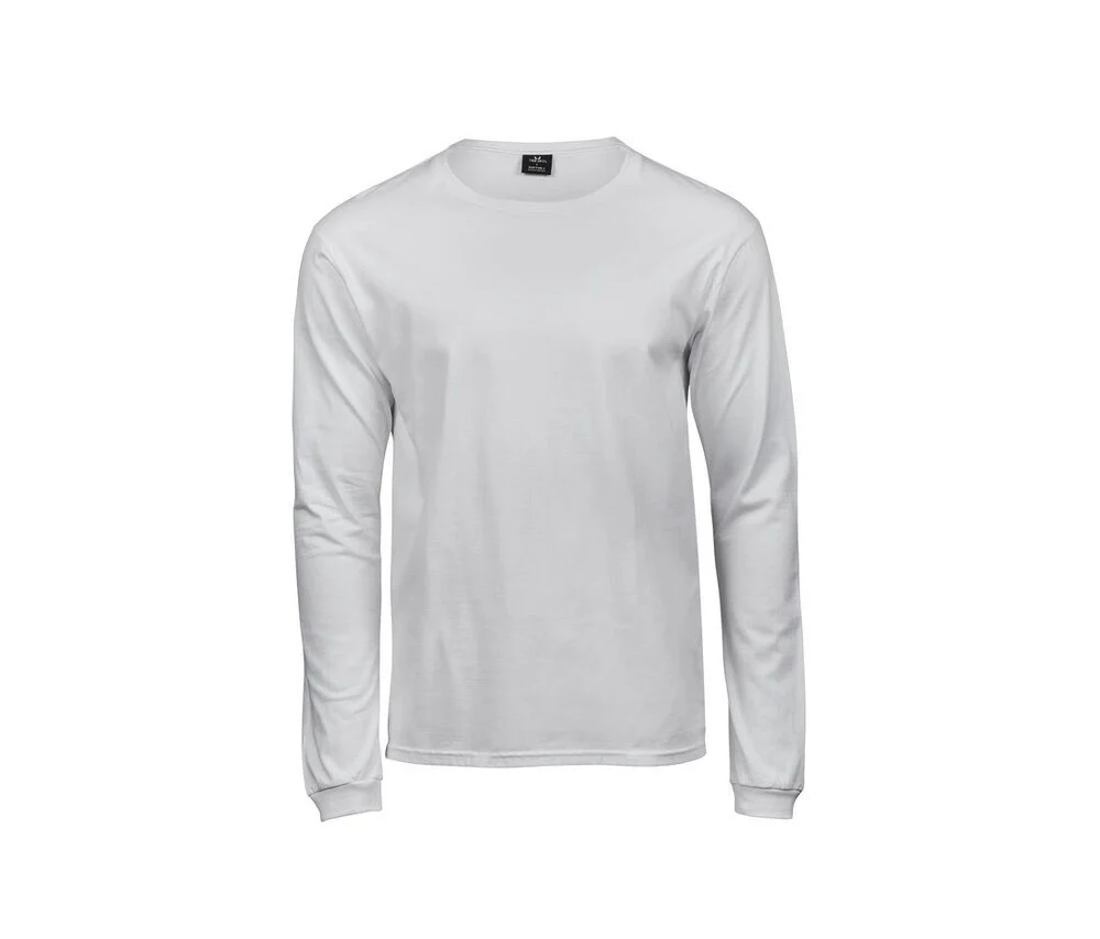 Tee Jays TJ8007 T-shirt Lange Mouwen Heren – Wit