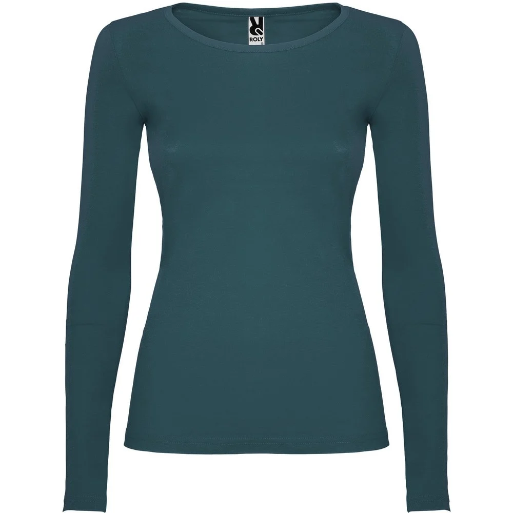 Roly CA1218 Extreme T-shirt Lange Mouwen Dames – Stormblauw