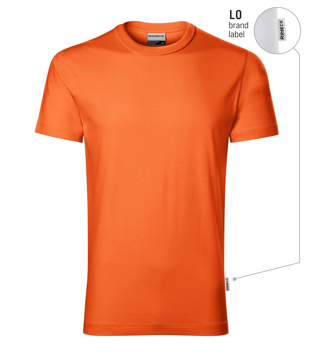 Rimeck R03 Resist Heavy T-shirt Heren – oranje 11 (merklabel)