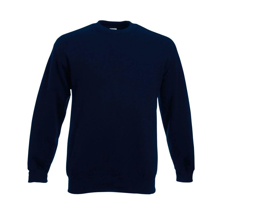 Fruit of the Loom SC250 Set In Sweater – Deep Navy