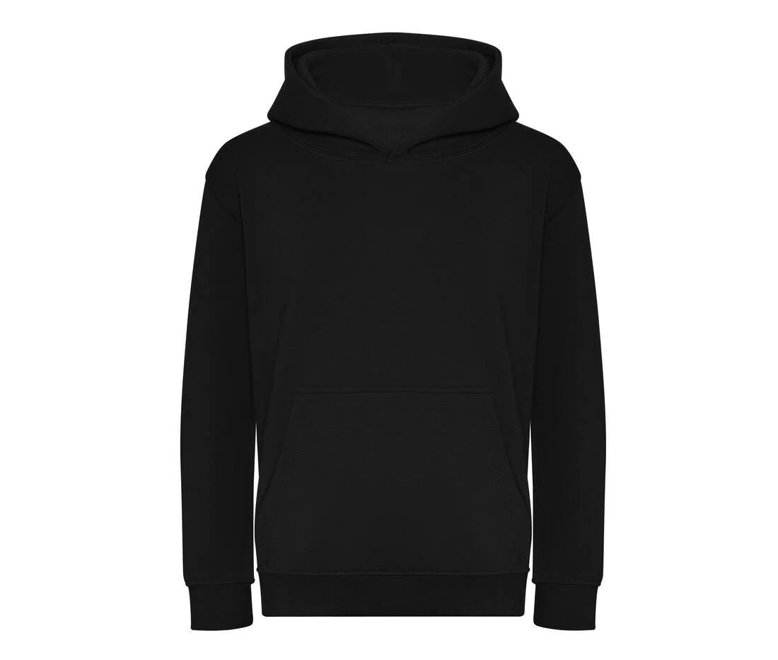 AWDIS JH201J Biologische Kinderhoodie – Deep Black