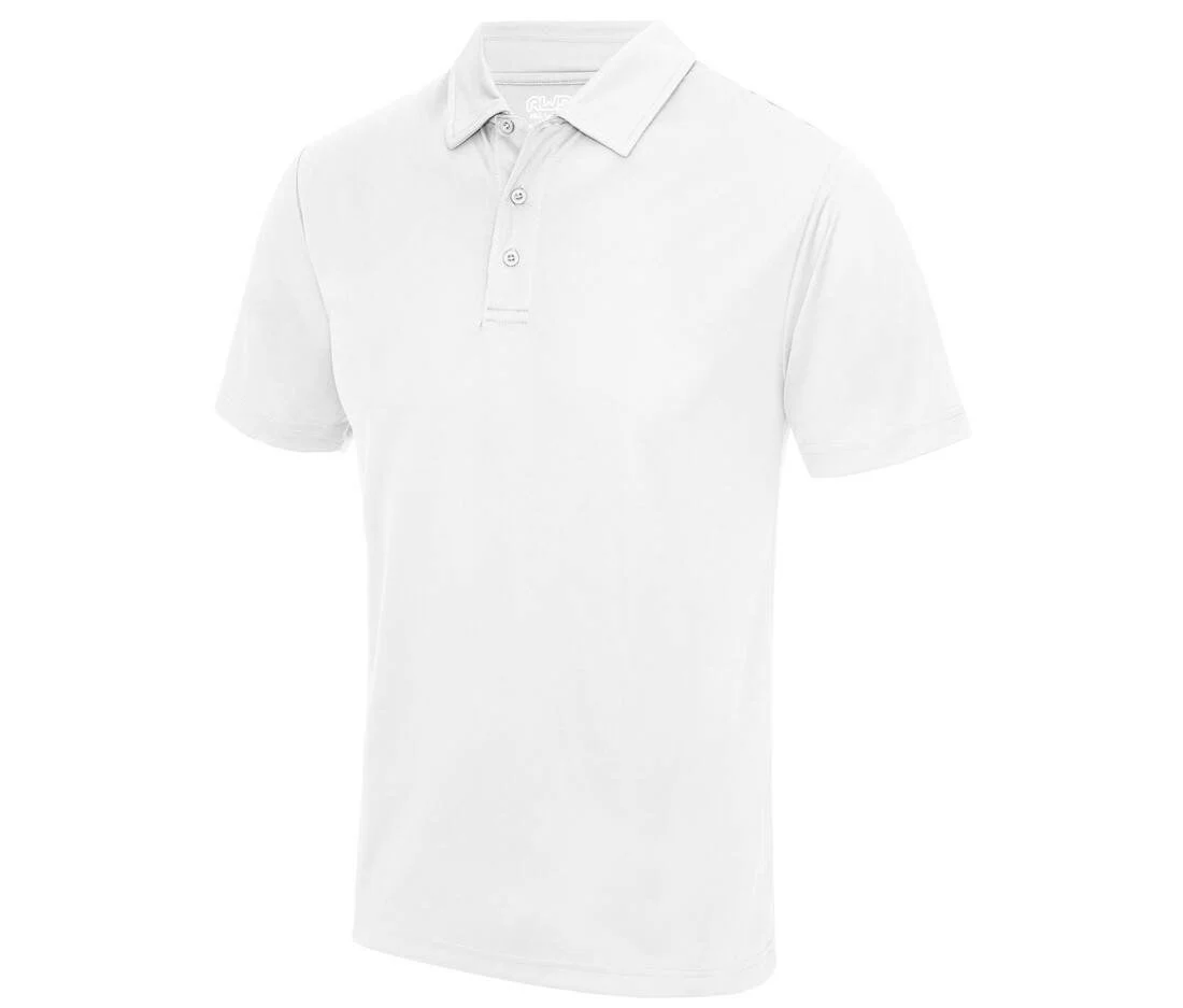 Just Cool JC040 Cool Polo – Arctic White