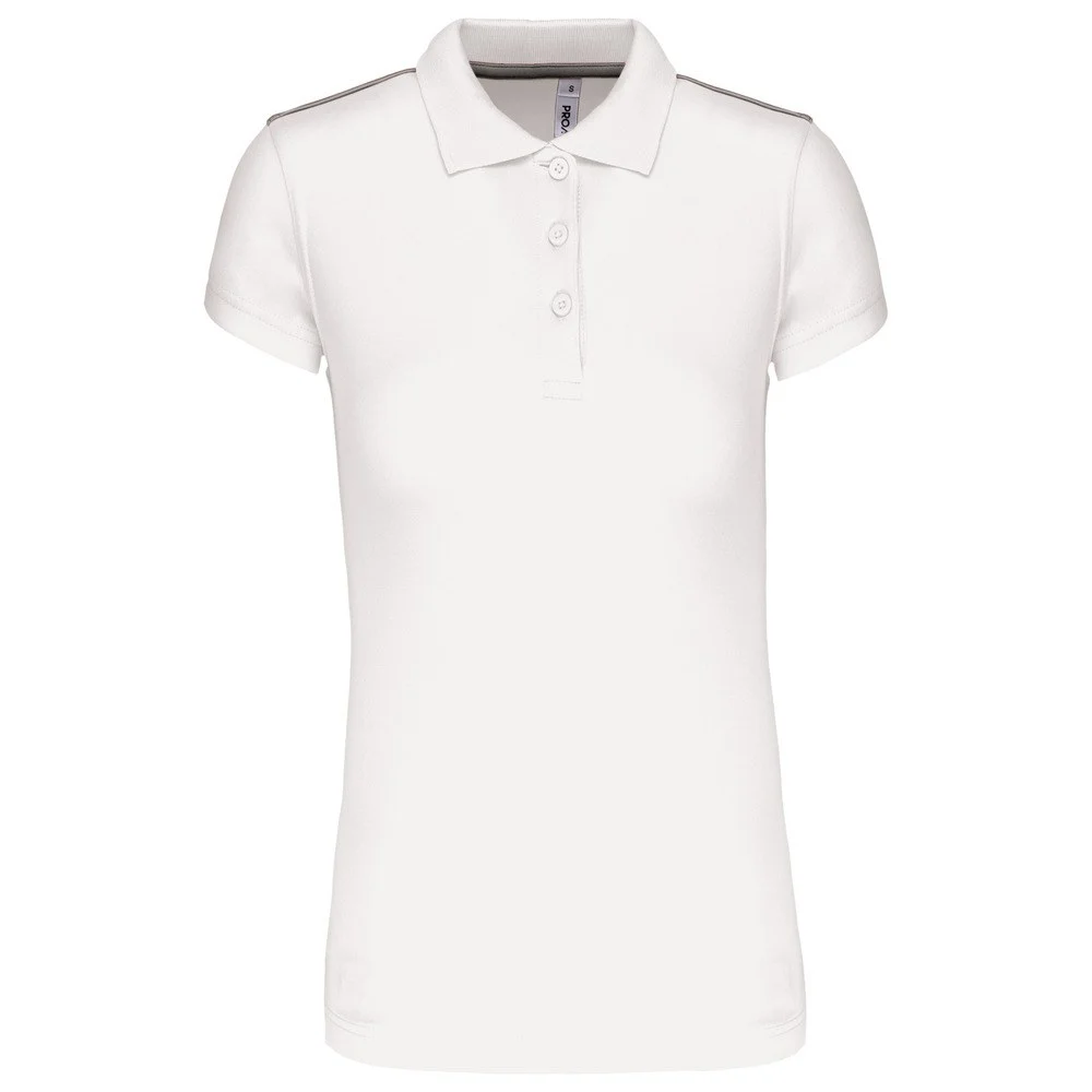 Proact PA481 Sportpolo Dames – Wit