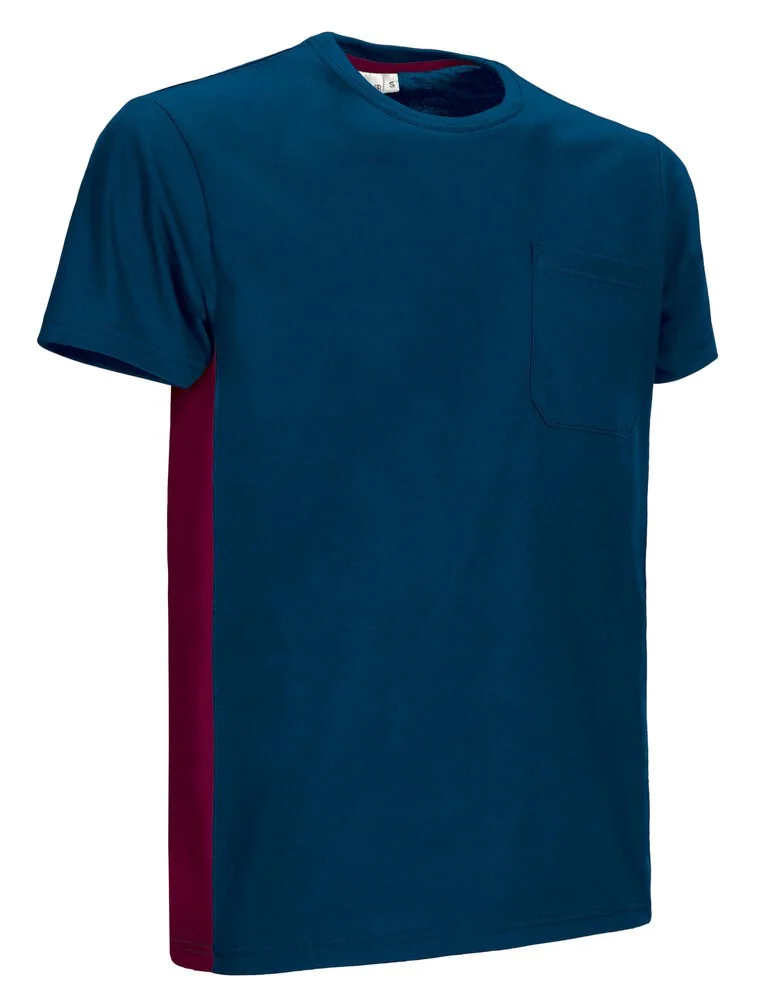 Valento CAVATHU Thunder T-shirt – orion navy blue-mahogany garnet