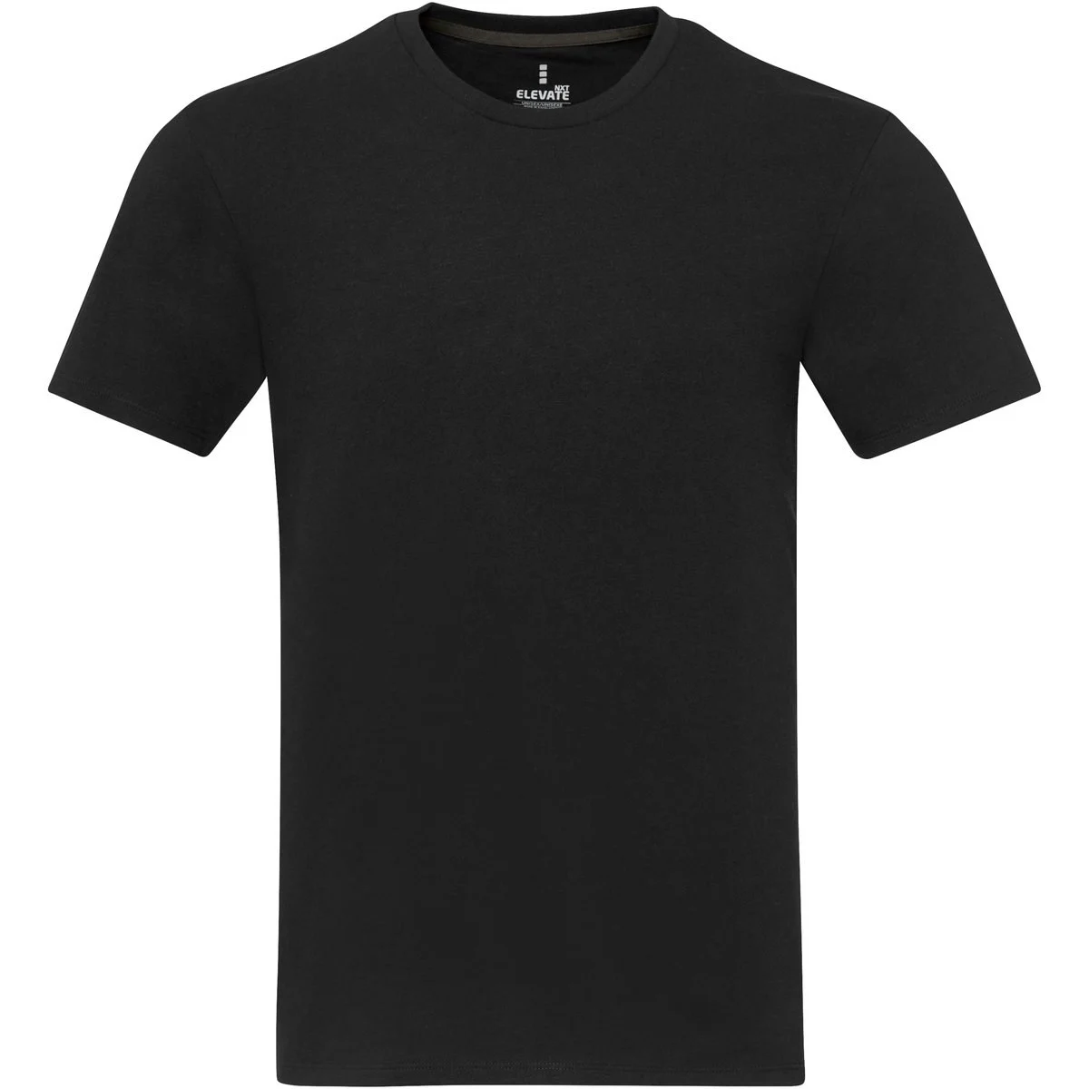 Elevate 37538 Avalite Gerecycled T-shirt – Effen zwart