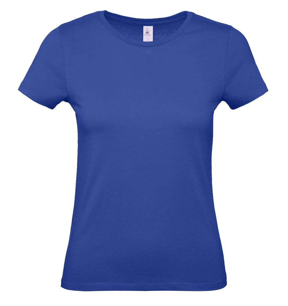 B&C BC02T #E150 T-shirt Dames – Cobalt Blue