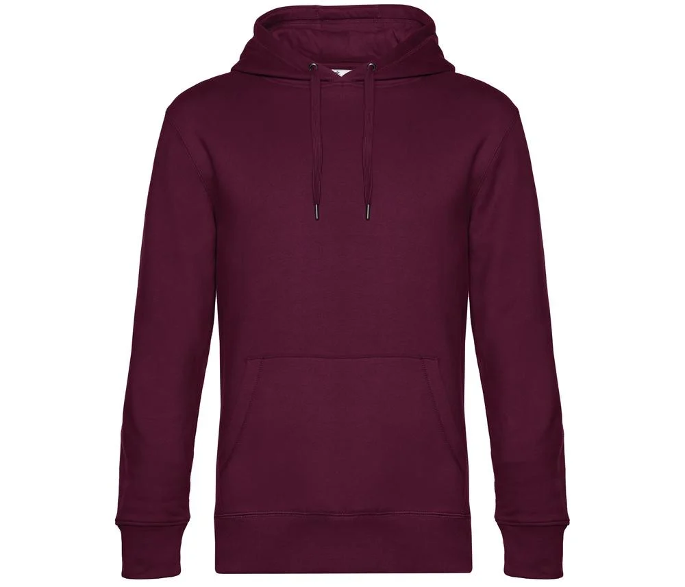 B&C BCU02K Hoodie King – Dark Cherry