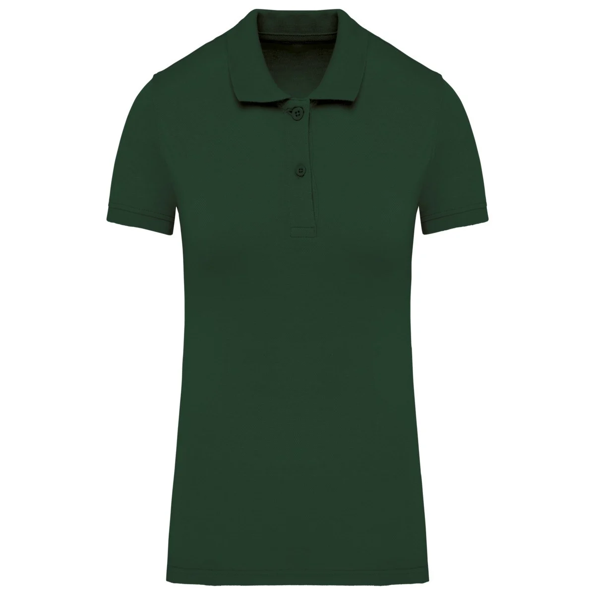 Kariban K2026 Biologisch Polo Dames – Bosgroen