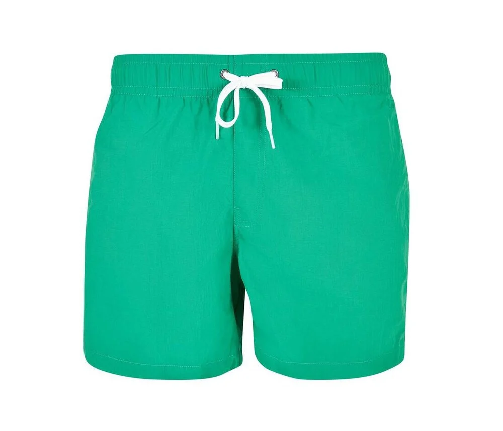 Build Your Brand BY050 Strandshort Heren – Forest Green