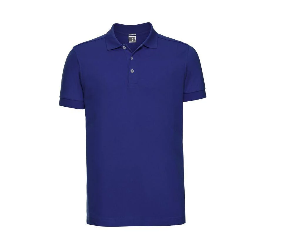 Russell JZ566 Stretch Polo Heren – Bright Royal