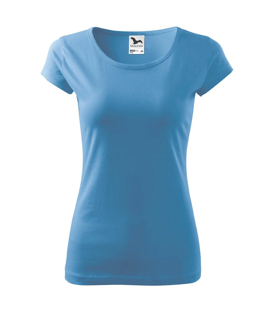 Malfini 122 T-shirt Dames – blauw azur