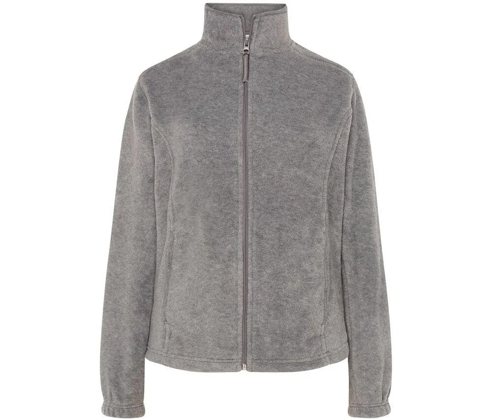 JHK JK300F Fleecejas Dames – Mixed Grey