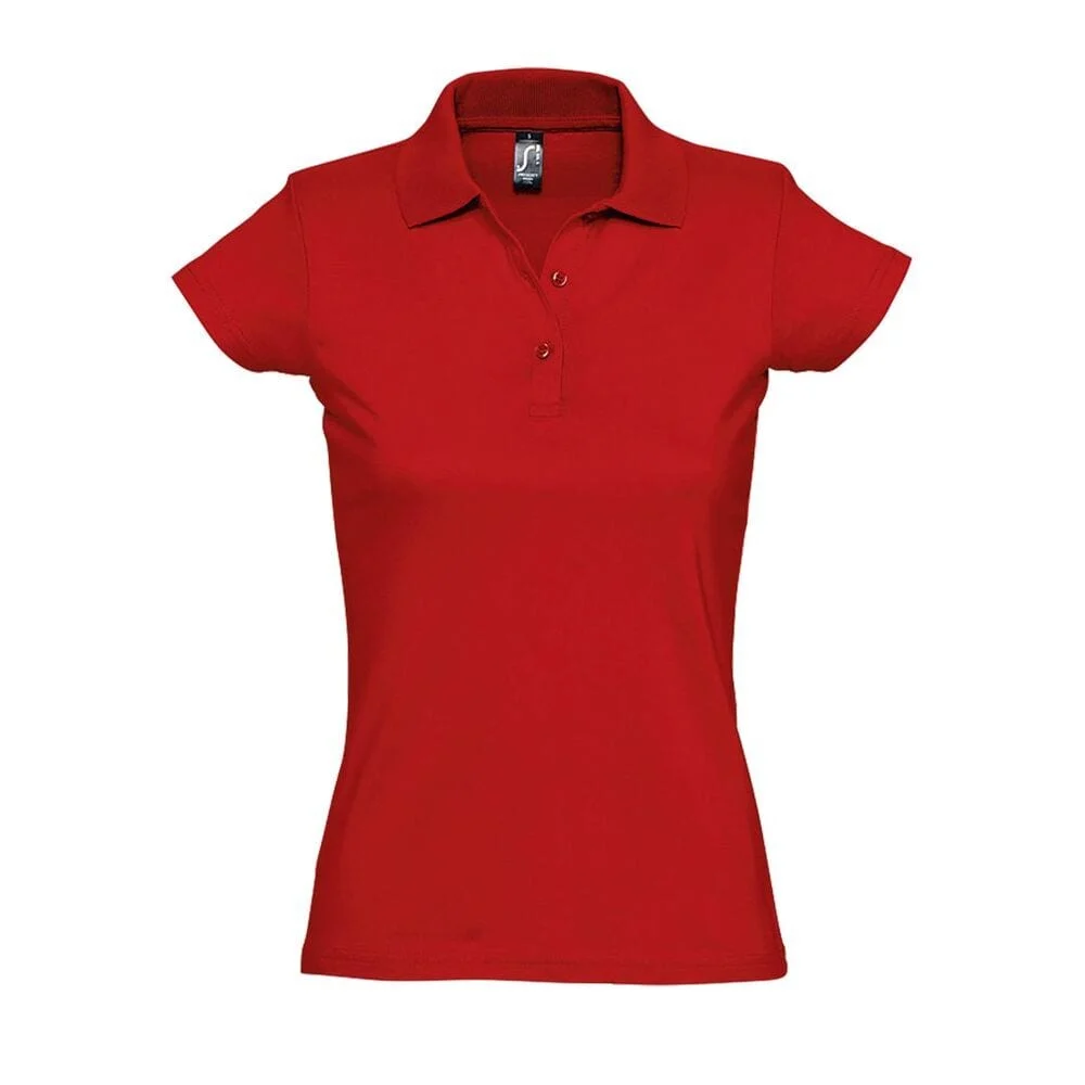 SOL'S 11376 Prescott Polo Dames – Rood